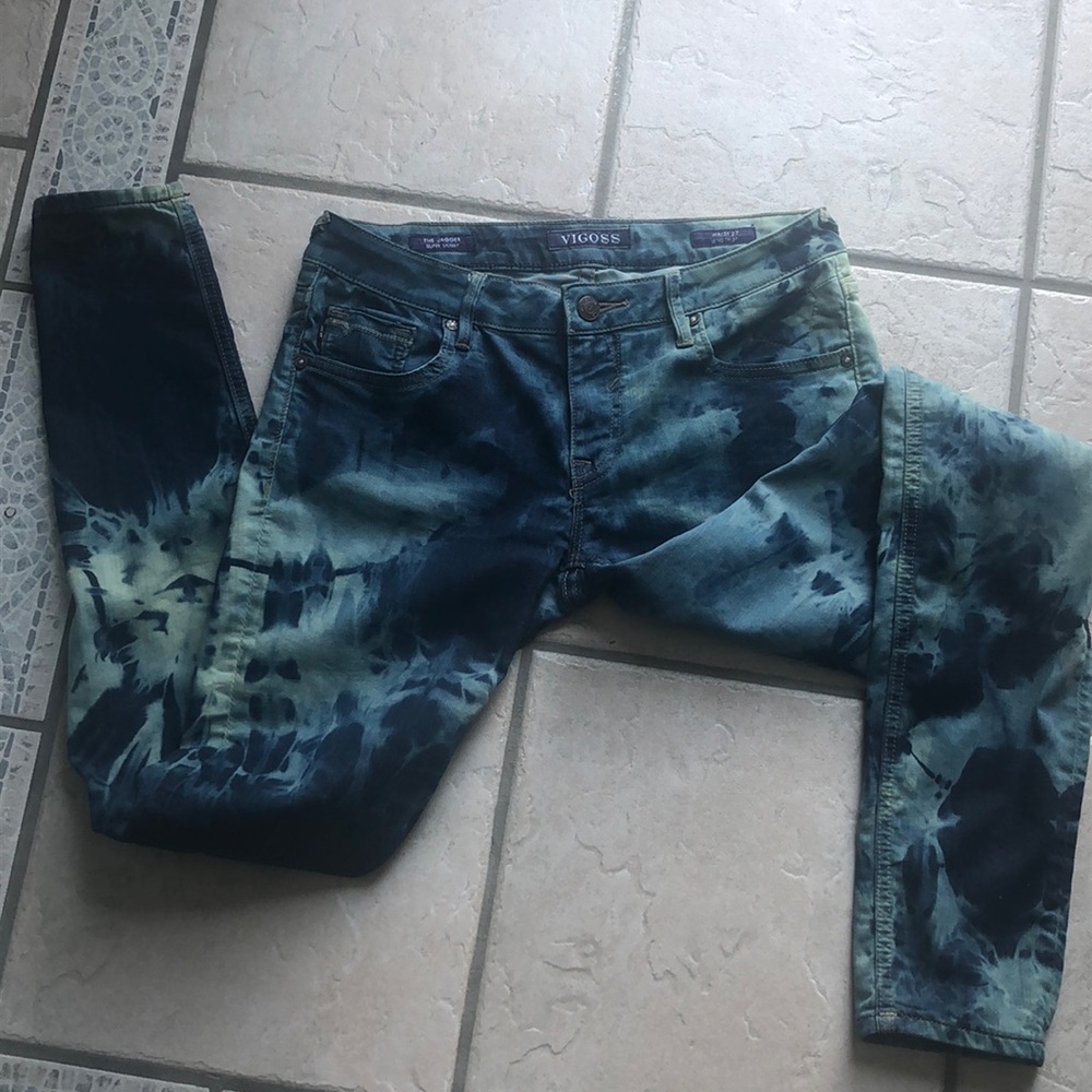 Ladies Bleached out super skinny VIGOSS jeans